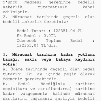 Milli Savunma Bakanlığı Bedelli Askerlik Mağduru
