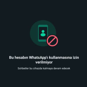 WhatsApp Numaramı Yasakladı