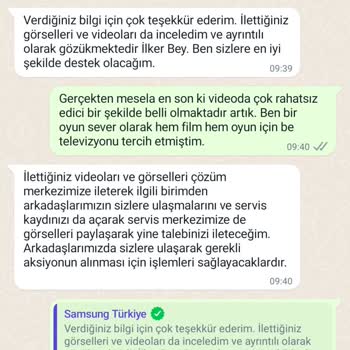 Samsun Televizyon Ekran Hüsranı Samsung 65Q70B 65"