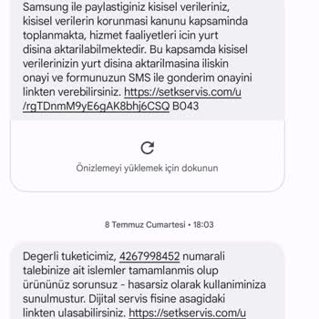 Samsun Televizyon Ekran Hüsranı Samsung 65Q70B 65"