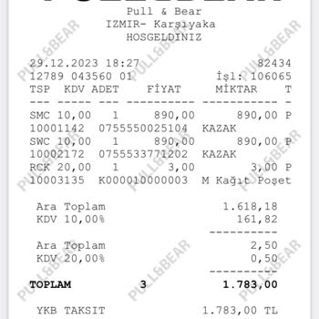 Acil Pul And Bear Süresinde İade Almıyor