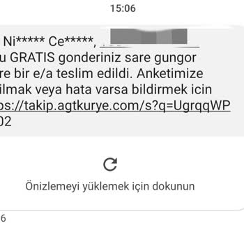Gratis Kargom Başka Birine Teslim Edildi?