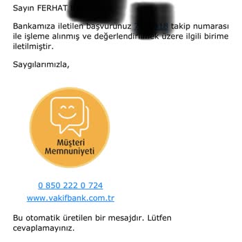 VakıfBank Güvenlik Gerekçeli Alışveriş Engeli