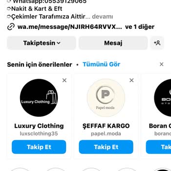 Kleinwearr (Instagram) Ürünün Arkasında Durmuyor