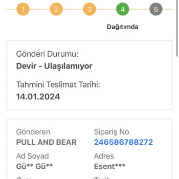Bir Günde Kargo Siparişimin Gecikmesi Üzerine Teslimat Talebim