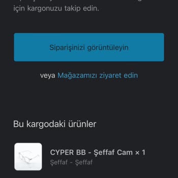 Gözlük Shop Gözlükçüyle İletişim Talebi Veya Sipariş İptali