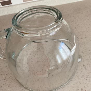 Fakir Ev Aletleri Cam Yoğurma Kabı Çatladı