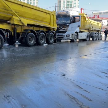 Shell Aracıma Beton Sıçratıp Umursamadılar