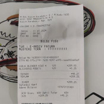 A101 Kırık Blender Hk;