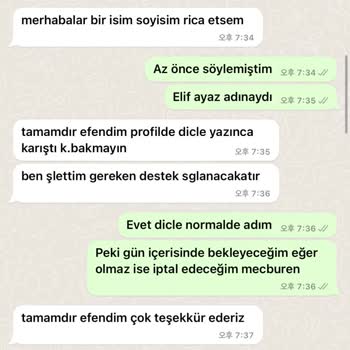 Qafiye Prive Tehdit Edildim Ve İadem Olmadı