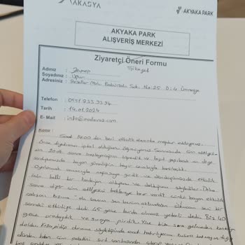 Akyaka Park AVM Çocuk Etkinliği Şikayet