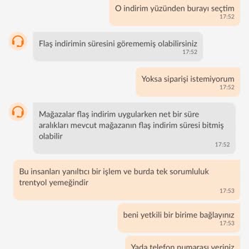 Trendyol Yemek Flash İndirim Şaibesi