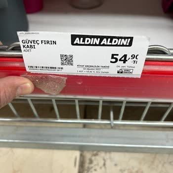 A101 Etiket Hatası Sorunu