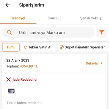 Trendyol Tabletimi İade Almadılar. Tüketici Hakları'na Başvuracağım