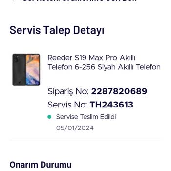 Teknosa Telefonum Tamir Edilmiyor