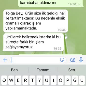 A101 Kapıda Sebze Alışverişi