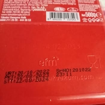 Tahsildaroğlu Marketten Alınan Beyaz Peynirin Kötü Kokusu