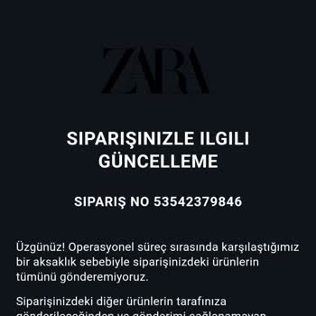 Zara İade Süreci Hüsranı