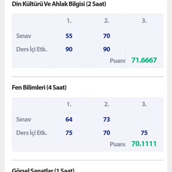 Milli Eğitim Bakanlığı (MEB) Ortalama Sorununu Çözün