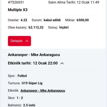 Ajaxbet Kupon Sonuçlandırma Gecikmesi Sorunu