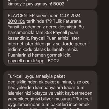 Turkcell İptal Etmek İstiyorum