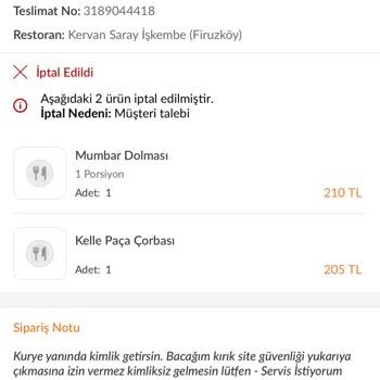 Trendyol Kuryeler Not Okumuyor!