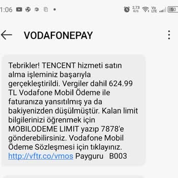 Vodafone İzinsiz Mobil Ödeme Mağduriyeti