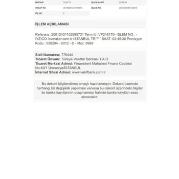 CV Maker Adlı Siteden Şikayetçiyim