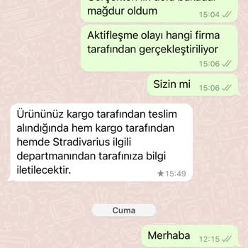 Stradivarius Markası Ürün Göndermemeleri