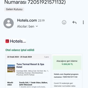 Hotels.com Anlaşması Olmadığı Otele Rezervasyon Yapıyor