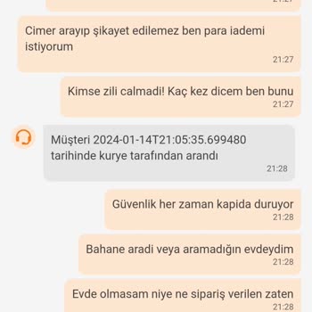 Trendyol Kuryenin Yalan İfadesi