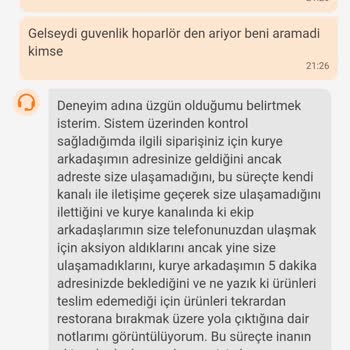 Trendyol Kuryenin Yalan İfadesi