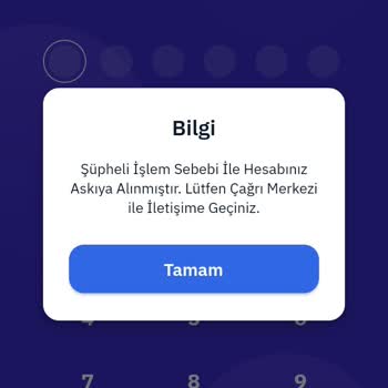 MoneyPay Hesabımın Sebepsiz Askıya Alınması