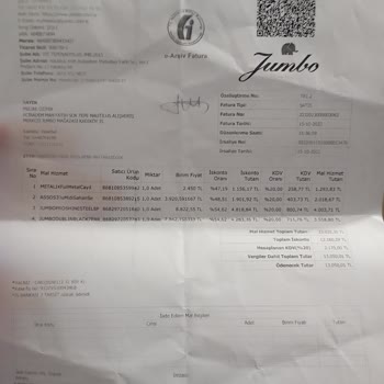Jumbo Ev Gereçleri Sanayi Ticaret A. S.