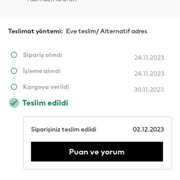 H&M' Den Gelen Yanlış Ürünlerin İadesi