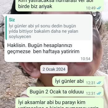 Liya Mühendislik Sattığı Ürünleri Teslim Etmemiştir.