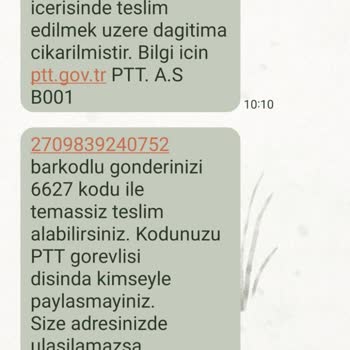 PTT Kargo PTT İstenilen Şubeye Kargomu Bırakmadı