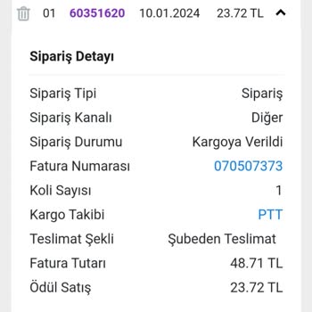 PTT Kargo PTT İstenilen Şubeye Kargomu Bırakmadı