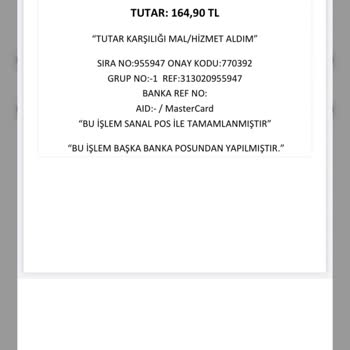 Aftorya Parasını Ödediğim Halde Ne Urunu Gönderdi Ne Paramı İade Etti