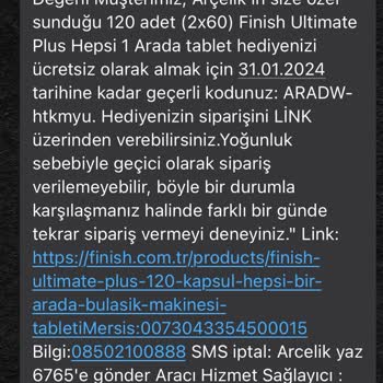 Finish Siparişim 15 Gün Geçmesine Rağmen Teslim Edilmedi