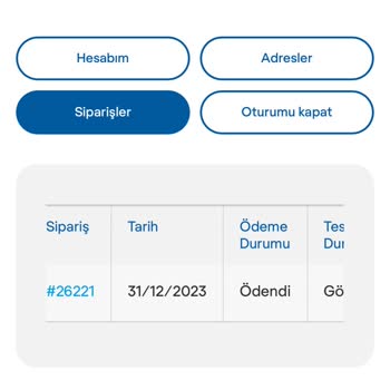 Finish Siparişim 15 Gün Geçmesine Rağmen Teslim Edilmedi
