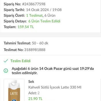 Migros Tarihi Geçik Ürün 20 Gün