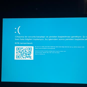 Monster Laptop Mavi Ekran Hatası