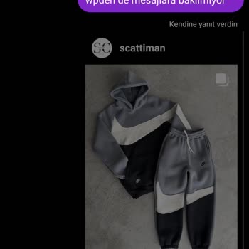 Scatti 860 TL'lik Eşofman Takımı Siparişi Sorunu