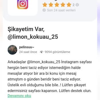 Guncelsikayetlerimiz.com Instagram Asılsız İftira Şikayet