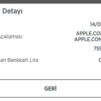 101 Okey Plus Charged ₺759 Instead of ₺64