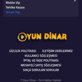 Oyun Dinar Mağdurum Yardım Edin