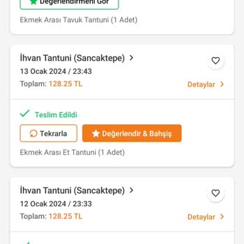 İhvan Tantuni Sancaktepe Eksik Ürünü Bilerek Gönderdi