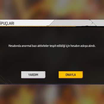 Garena Free Fire Hesabım Neden Kilitlendi?