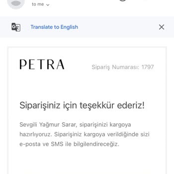 Petra Seramik Kargom 15 Gündür Kargolanmadı, Maillere Dönüş Yok